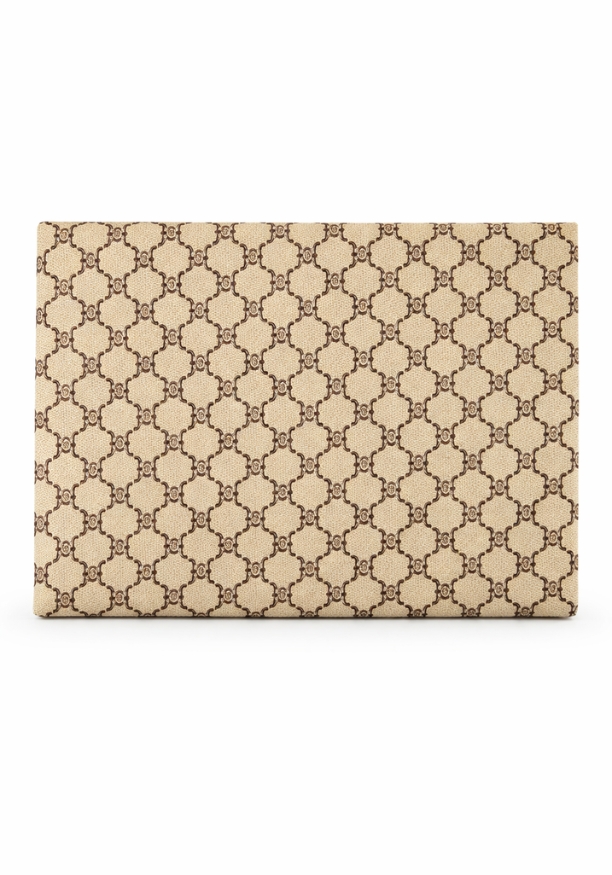 VINTAGE FLORAL PRINT OVERSIZED CLUTCH BAG